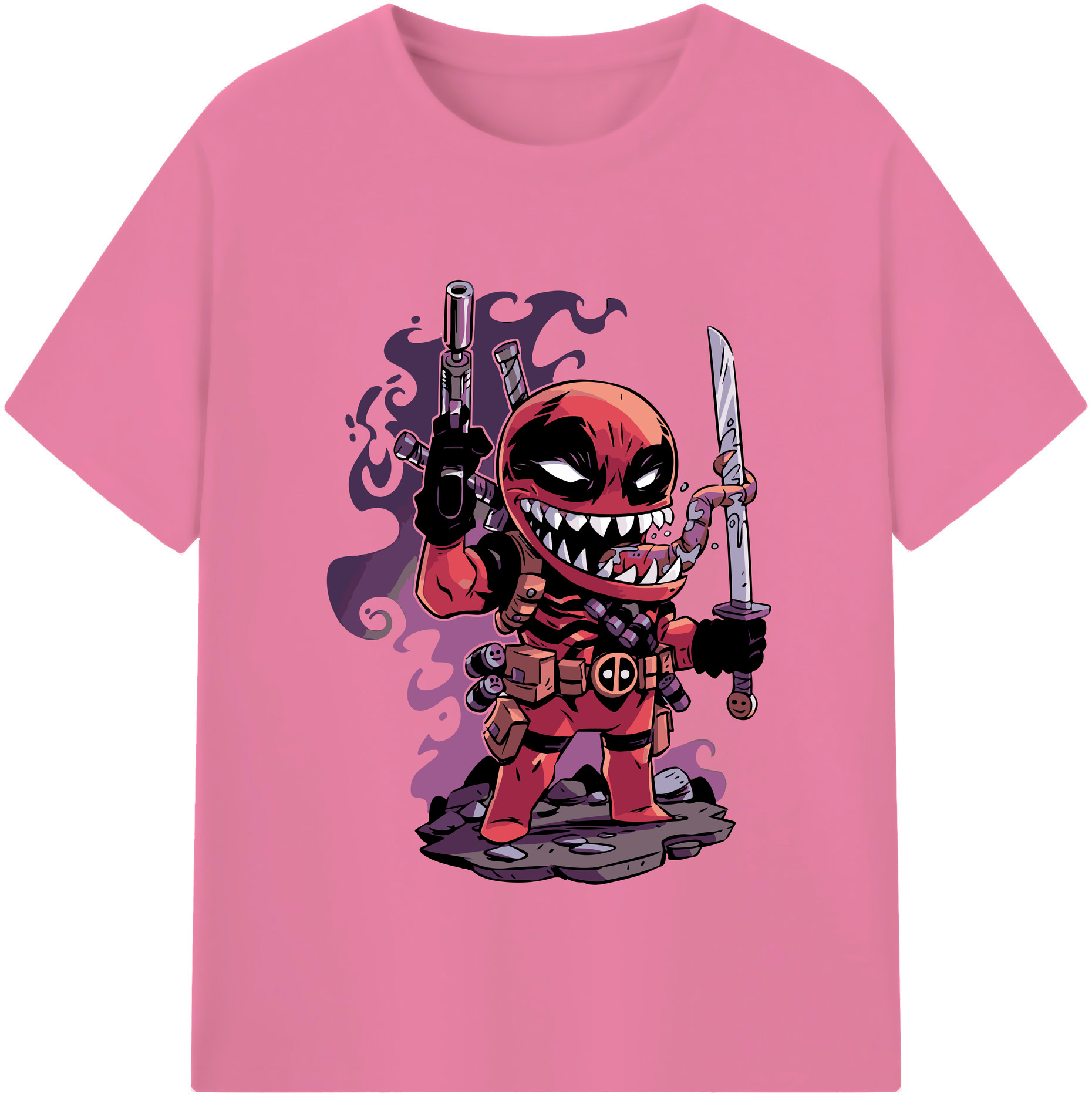 （画像用） アベンジャーズ The Avengers 綿100％半袖Tシャツ（フロントプリント）